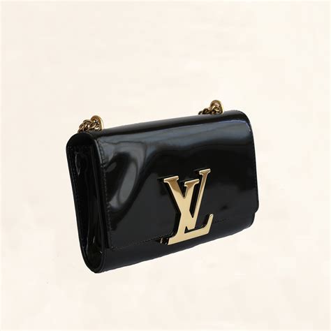 lv patent leather clutch